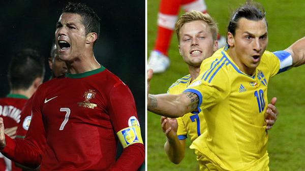 توقيت مباراة البرتغال والسويد اليوم ملحق كأس العالم 2014 Portugal Vs Sweden 7