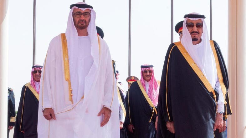 King Salman Holds Talks With Abu Dhabi Crown Prince Al Arabiya News