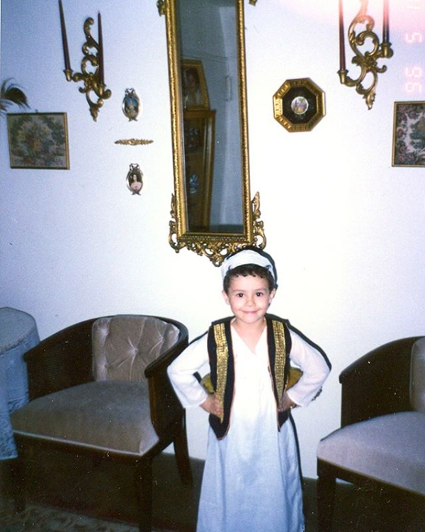 رامي في طفولته