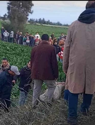مكان العثور على الجثة