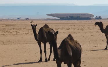 الطائرات خلال نقلها برا