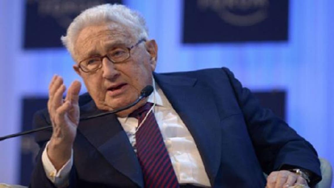 Former U.S. secretary of state Henry Kissinger said that the Syrian conflict has been transformed into a sectarian conflict. (AFP)