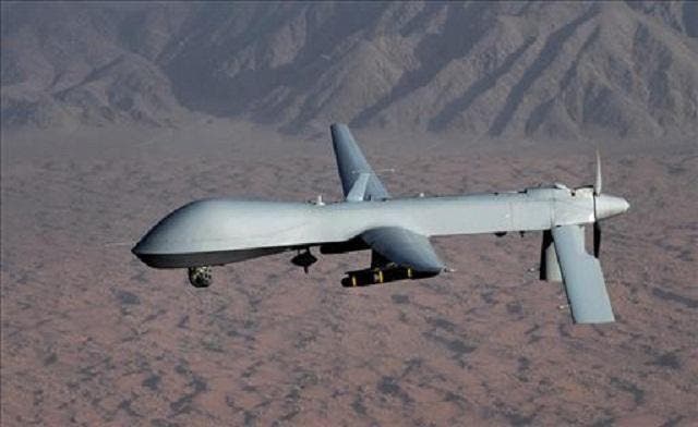 A U.S. drone killed four suspected al Qaeda militants in central Yemen on Monday. (Reuters)