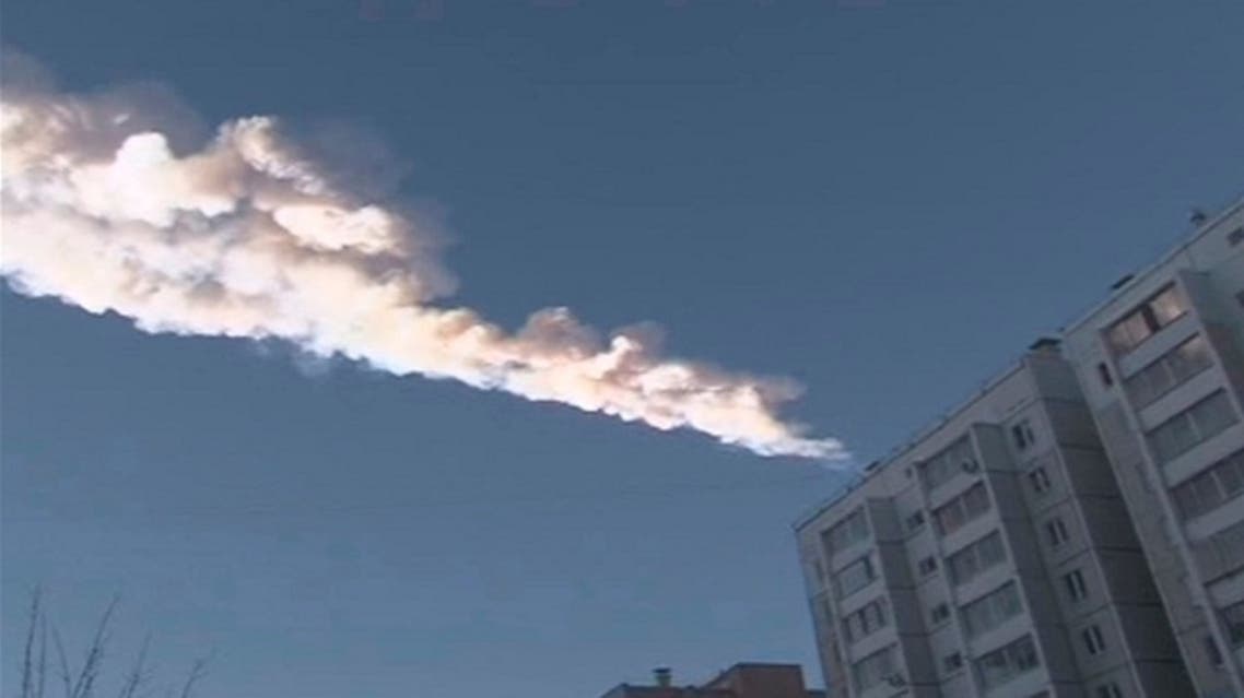 A powerful blast rocked the Russian region of the Urals early on Friday with bright objects, identified as possible meteorites, falling from the sky above a residential apartment block, emergency officials said. (Reuters)