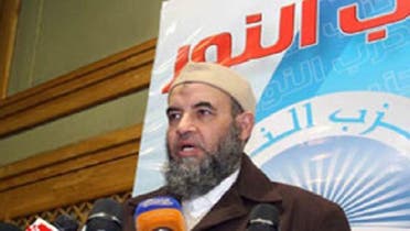Younis Makhyoun, a 58-year-old cleric and trained dentist, was selected in a consensus vote to lead the Salafi Al-Nour party. (Al Arabiya)