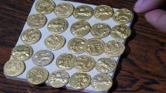 Iraq unearths ancient gold coins