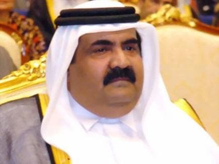 أمير قطر السابق الشيخ حمد بن خليفة آل ثاني