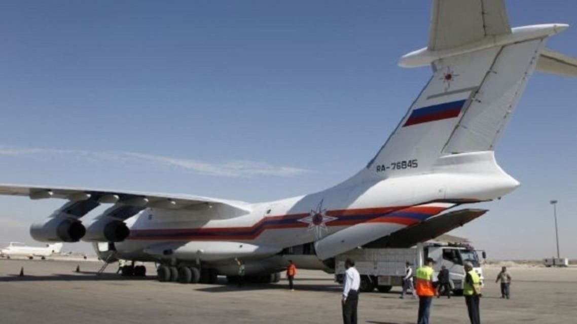 russian plane reuters