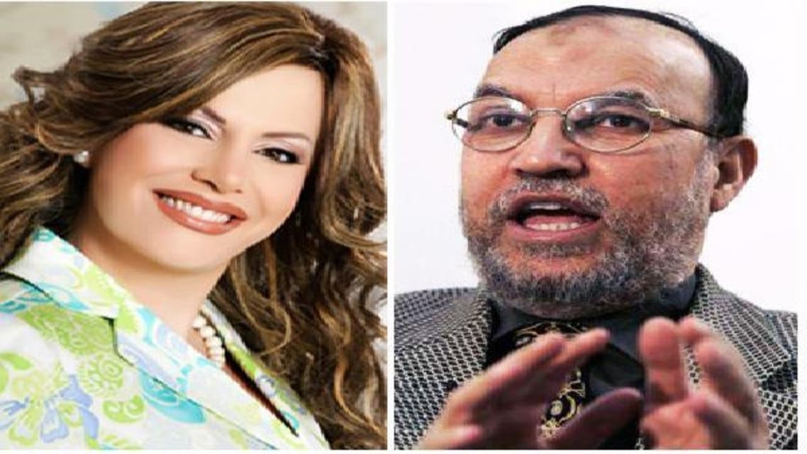 عصام العريان والإعلامية جيهان منصور