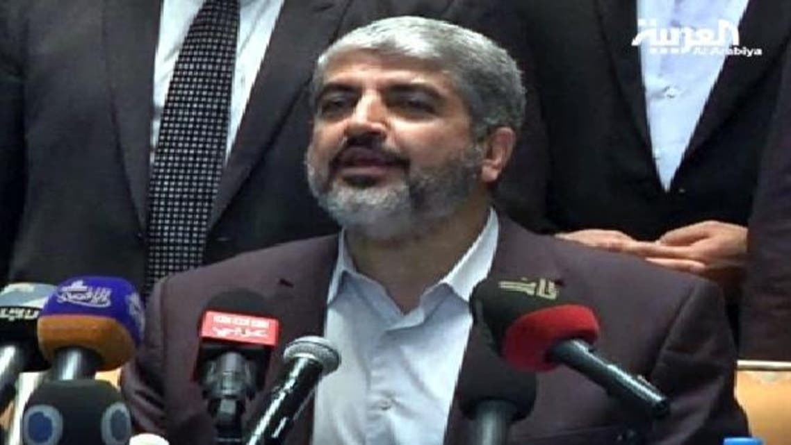 عرب ممالک فلسطینیوں کی عسکری امداد کریں: خالد مشعل