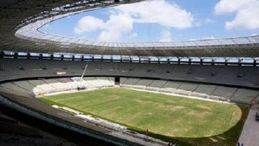 The Castelao Arena in the northeastern Brazilian city of Fortaleza. (AFP)