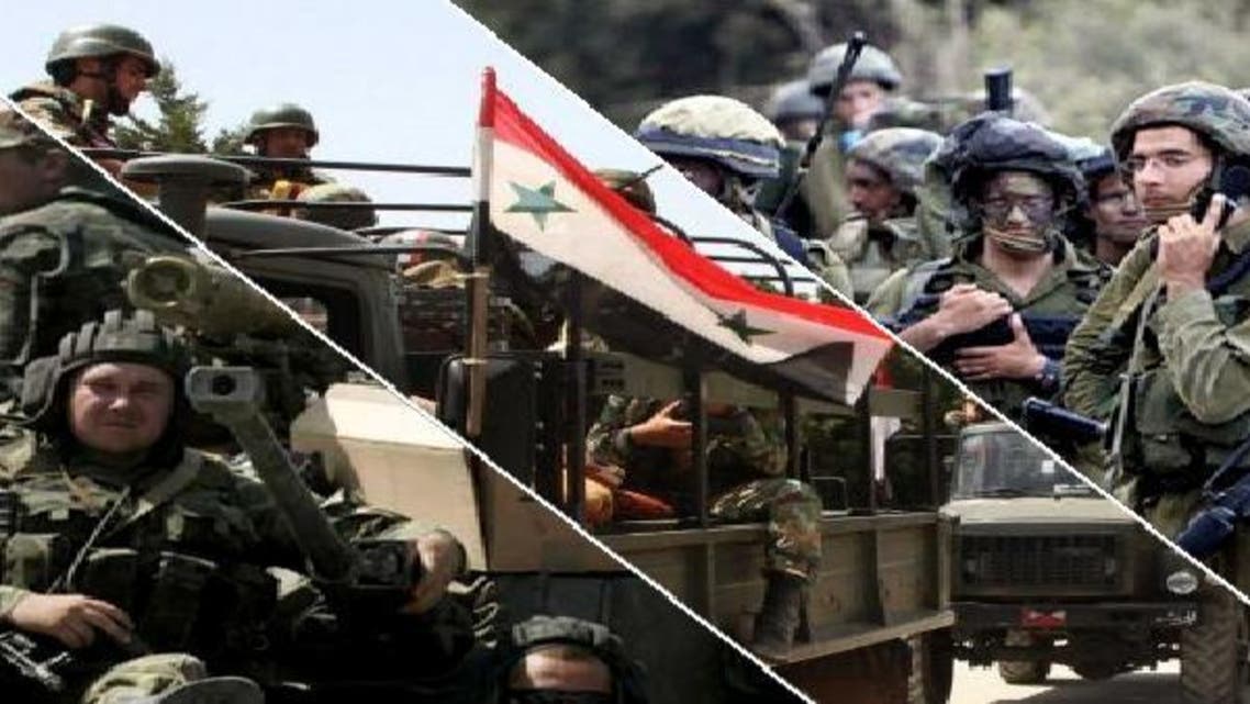 من \\"اليمين\\" الجيش الإسرائيلي والسوري والروسي