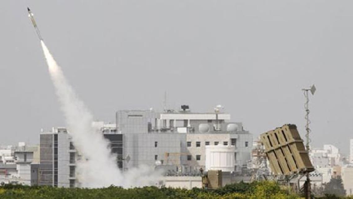 An Iron Dome launcher fires an interceptor rocket near the southern Israeli city of Ashdod March 12, 2012. (Reuters)