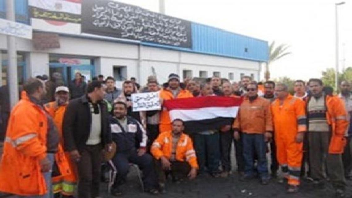 توقف العمل بميناء العين السخنة بعد إضراب العمال