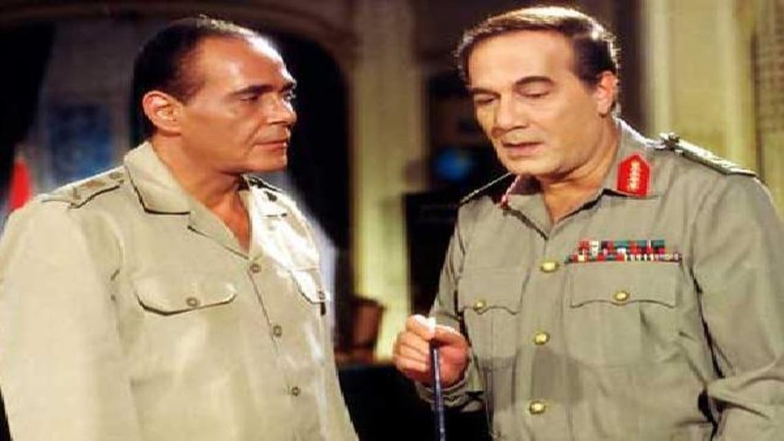 مشهد من الفيلم السينمائي \\"حائط البطولات\\"