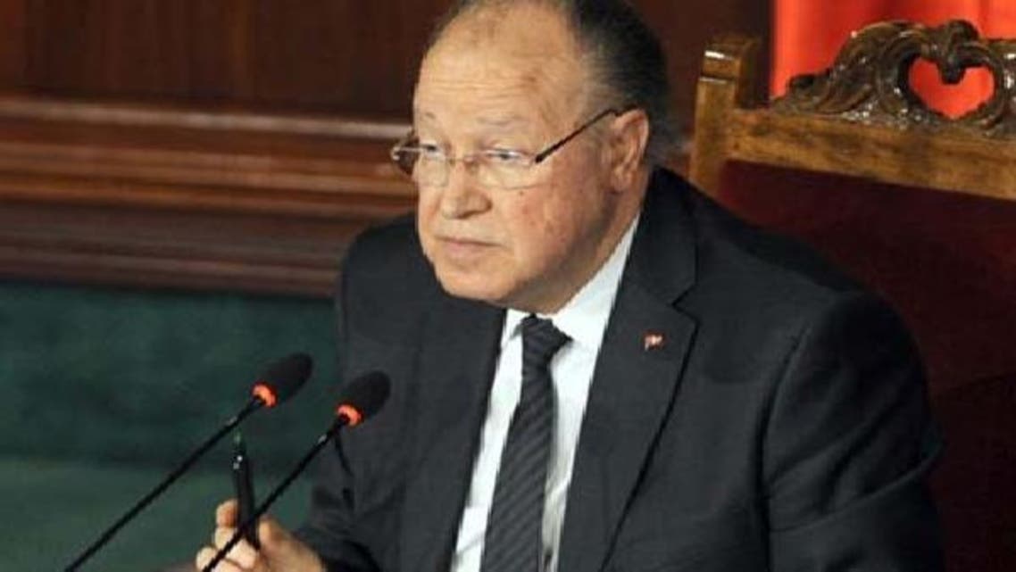 تیونس کی قومی آئین ساز اسمبلی کے اسپیکر مصطفیٰ بن جعفر۔