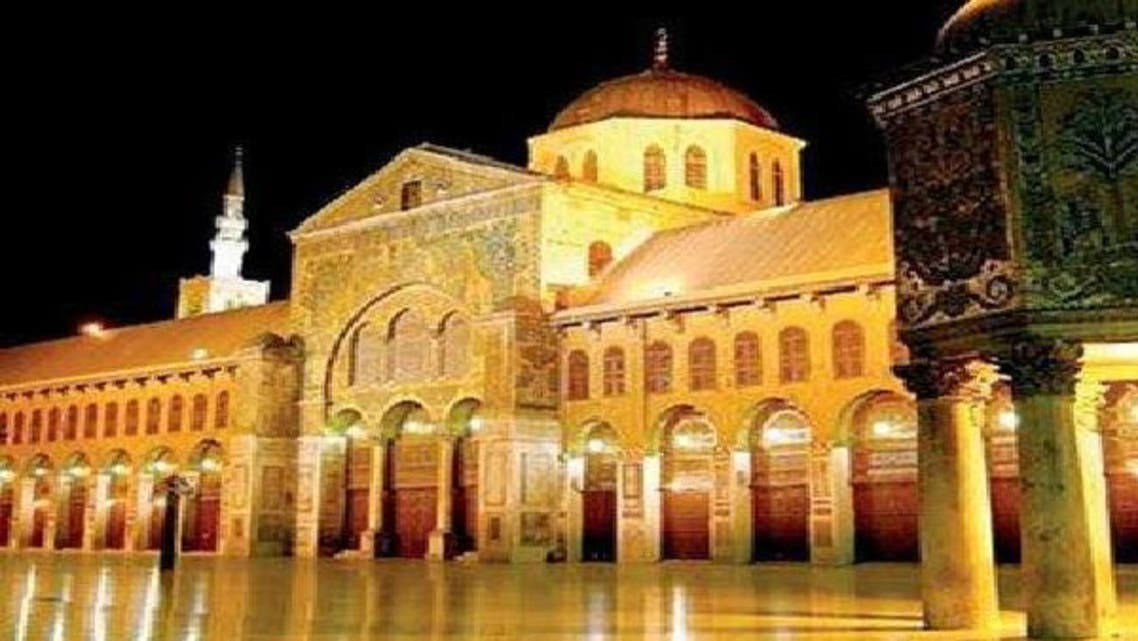 جيش الأسد يحرق الجامع الأموي في حلب