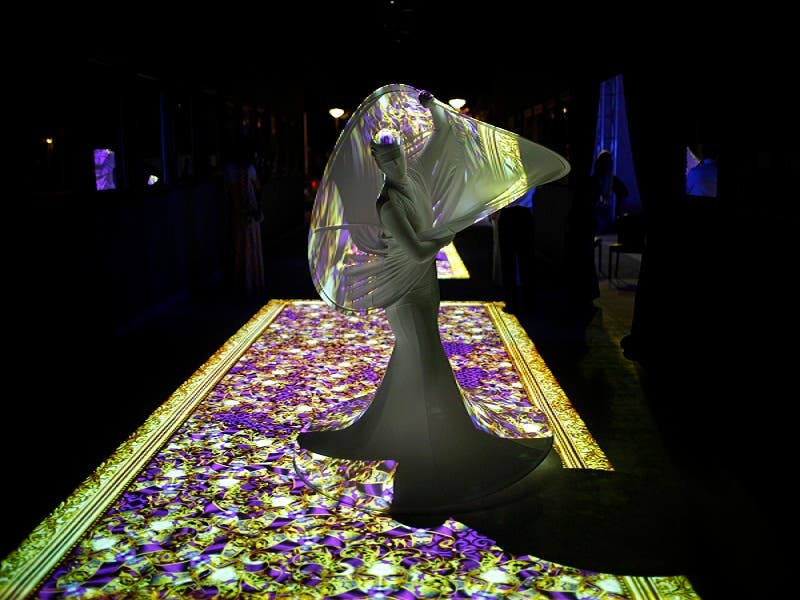A dancer performs during the inauguration ceremony of the Bahrain National Theatre in Manama Nov. 12, 2012. (Reuters)