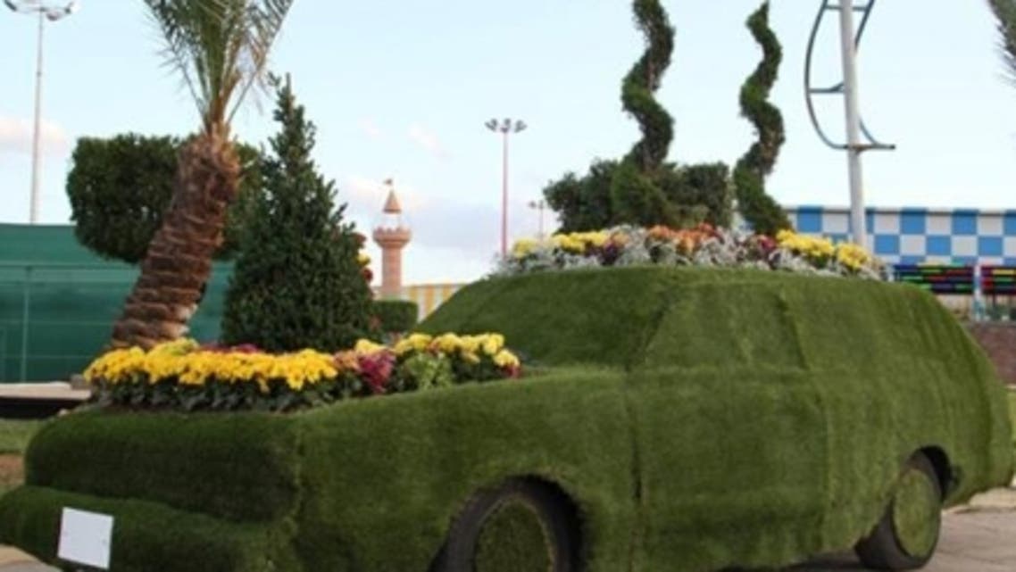 عربة الورد من ابتكار أحد منسوبي أمانة الطائف