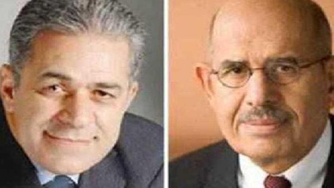 البرادعي وصباحي
