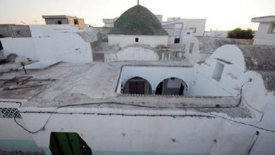 A general view of a Sufi shrine in the town of Menzel Bouzelfa on October 4, 2012. (AFP)