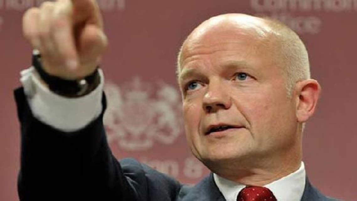 British Foreign Secretary William Hague has said repeatedly that Assad\'s departure from power is \\"inevitable.\\" (AFP)