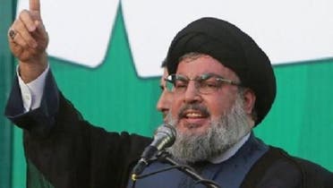 لبنان کی شیعہ تنظیم حزب اللہ کے سربراہ شیخ حسن نصراللہ۔
