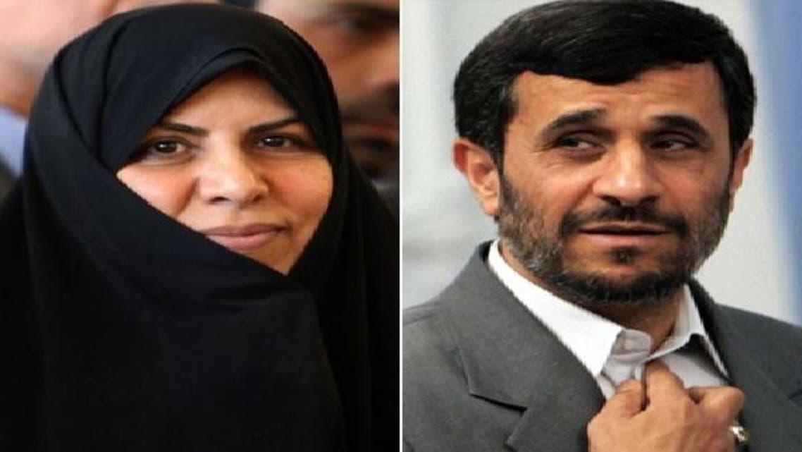 احمدی نژاد اور مرضیہ وحید دست جردی