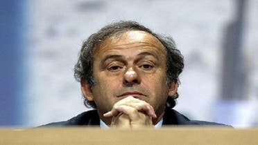 Platini told the press he disapproves of spending millions of Euros over using technology to fix minor problem that happens rarely where that money can be used towards improving the game instead.  (AFP)