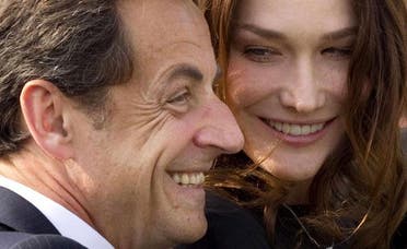 Former French president, Nicolas Sarkozy and his wife Carla Bruni, accompanied by their daughter Julia are expected to open their a palace that he has newly bought in Marrakech. (AFP)
