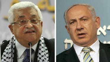 Israeli Prime Minister Benjamin Netanyahu (R) expressed the opinion that Hamas could oust Palestinian president Mahmoud Abbas. (AFP)