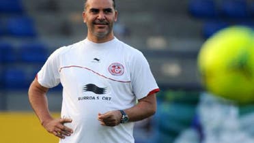 Tunisia coach Sami Trabelsi will have to cut two players from his selection by the Jan. 9 deadline. (AFP)