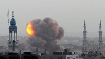 Israel kills 10 Palestinians destroys Hamas Cabinet building