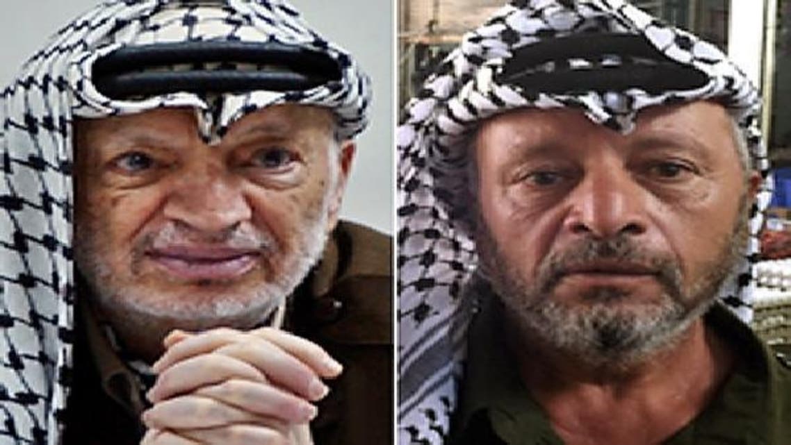 دائیں: سالم سمیرات ۔۔۔۔ بائیں: مرحوم یاسر عرفات