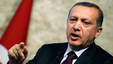 Turkish Prime Minister Recep Tayyip Erdogan says Israel is a “terrorist state” that “massacres innocent children” in Gaza. (Reuters)