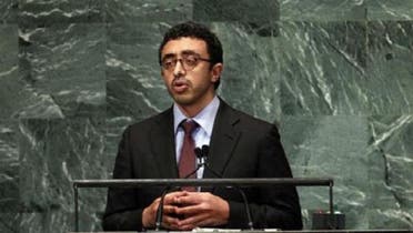 UAE’s Foreign Minister Sheikh Abdullah bin Zayed al-Nahayan said Gulf States are studying means of ending or minimizing Jordan’s deficit. (Reuters)