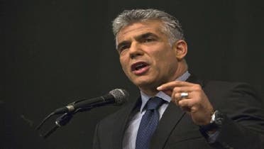 Popular prime-time TV man Yair Lapid quit his job this year as weekend newsmagazine anchor and formed his own political party, Yesh Atid, or “There is a Future.” (AFP)