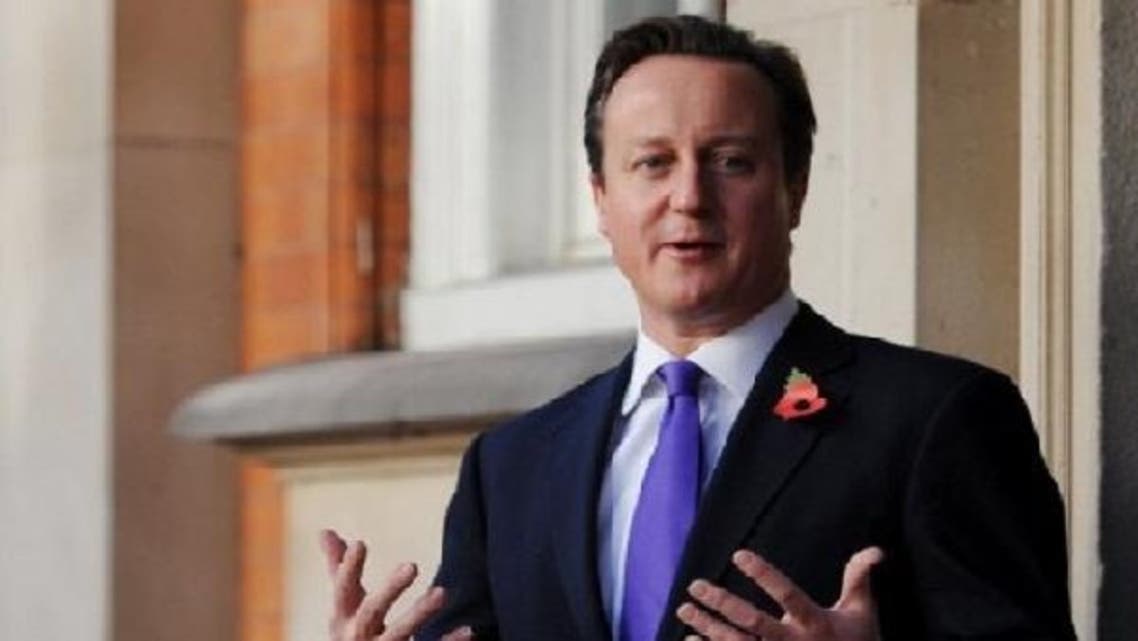 British Prime Minister David Cameron will visit the United Arab Emirates on Monday and Saudi Arabia on Tuesday. (Reuters)