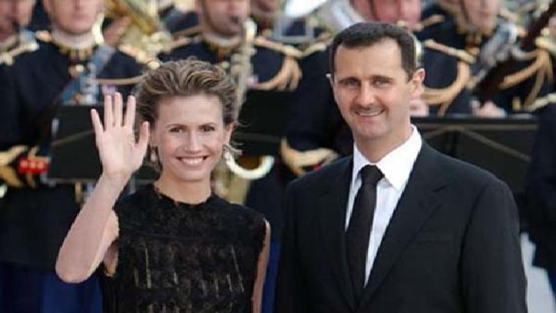 بشار الاسد اور ان کی اہلیہ اسماء