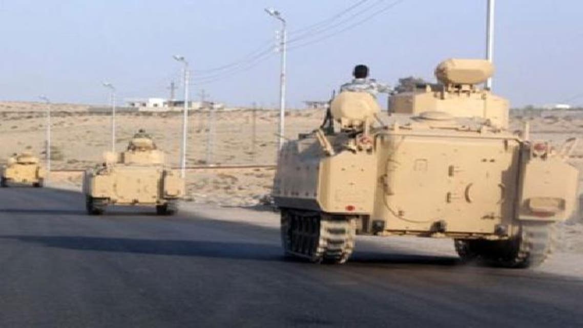 الجيش ينتشر في شمال سيناء وينفي حظر التجول