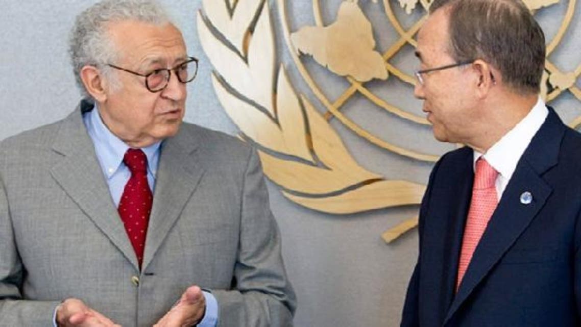 Syria mediator speaks to the U.N. chief earlier this year on the crisis-torn country. Months later, deaths still mount and the political situation remains tense. (Reuters)