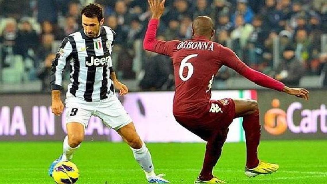 جانب من لقاء الديربي بين يوفنتوس وتورينو