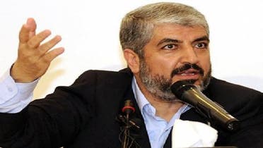 خالد مشعل زعيم حركة المقاومة الإسلامية الفلسطينية حماس
