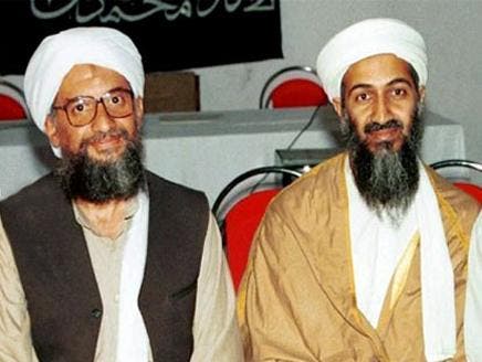 أسامة بن لادن وأيمن الظواهري