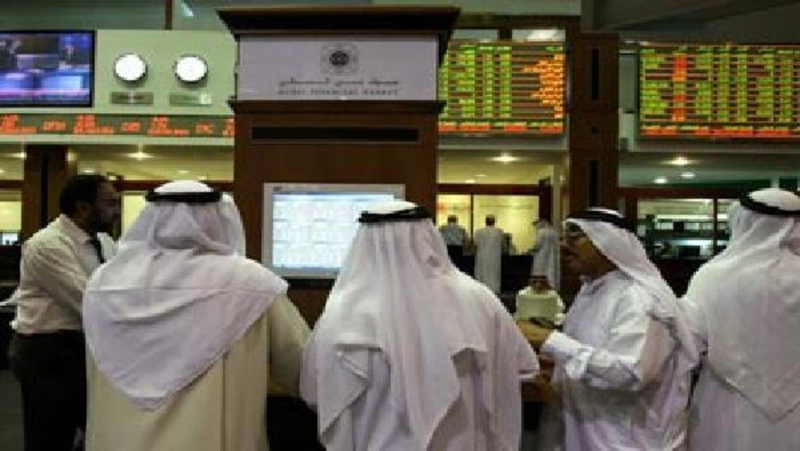 متعاملون في سوق دبي المالي