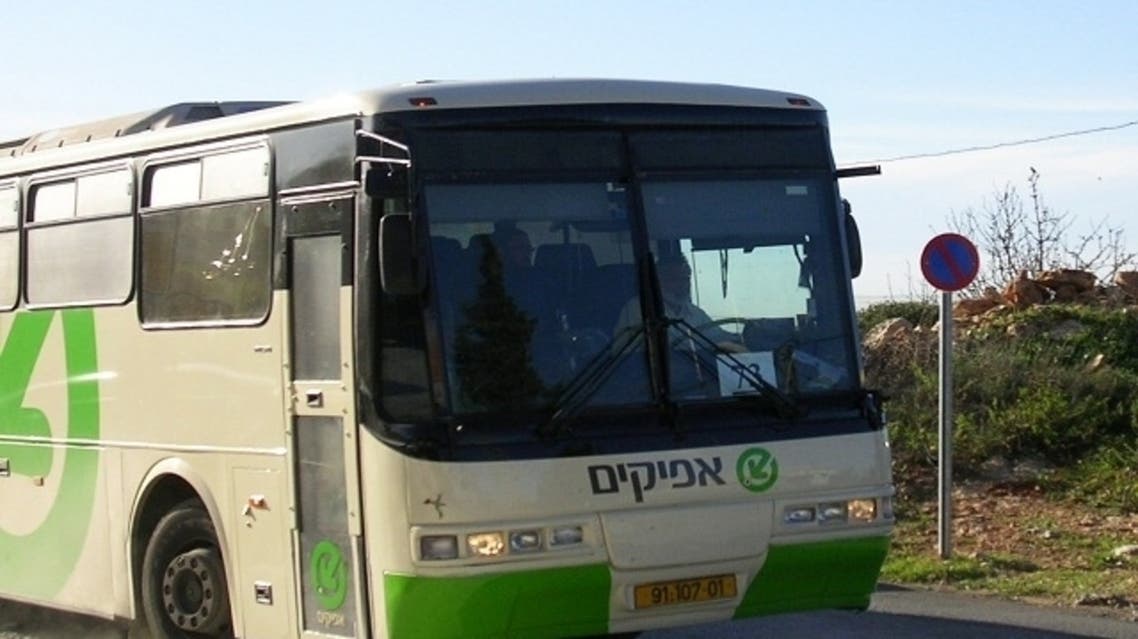 The new bus lines, seemingly for Palestinians only, are intended to transport Palestinian workers from the West Bank to central Israel, the ministry said. (Photo courtesy: whoprofits.org)