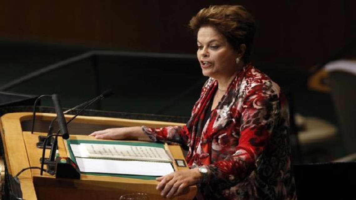 Brazilian President Dilma Rousseff addresses the 67th United Nations General Assembly at the U.N. Headquarters in New York. (Reuters)