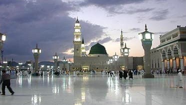 مسجد نبوی کا روح پرور منظر