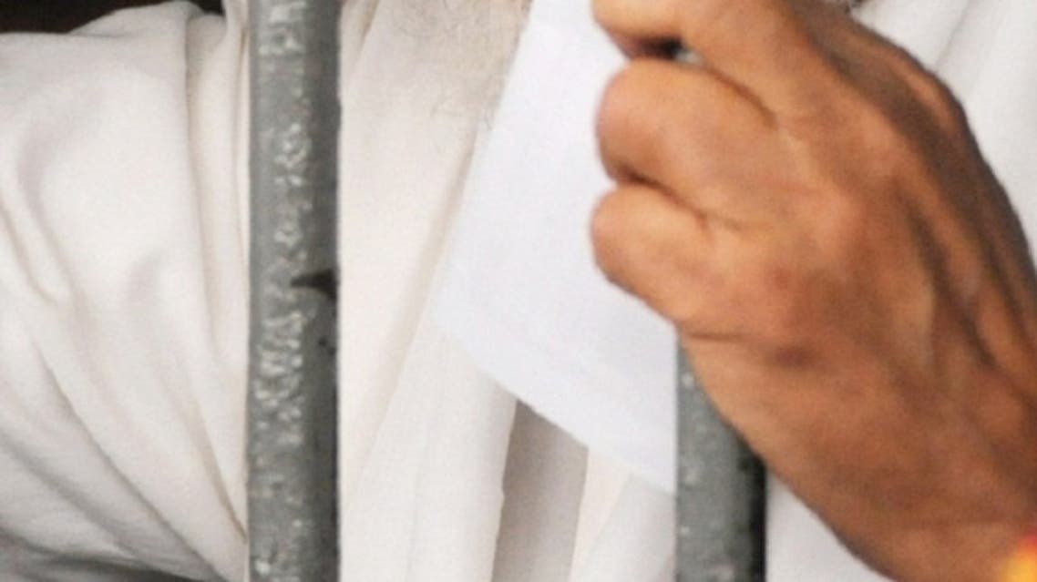 Those detained had reportedly refused to disperse from a sit-in staged outside the investigation and prosecution bureau in the town of Buraida. (AFP)
