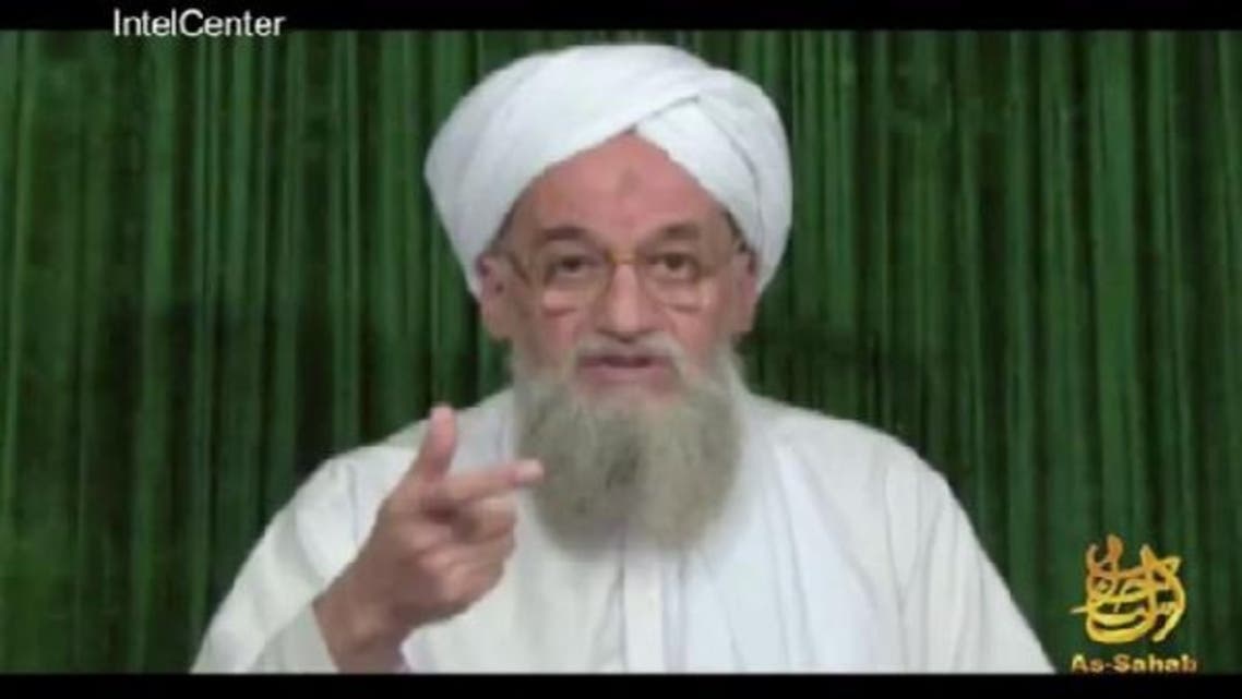 Ayman al-Zawahiri, long-time deputy to the late Osama bin Laden, gives a statement in this IntelCenter frame capture released in March in Washington. (Reuters)